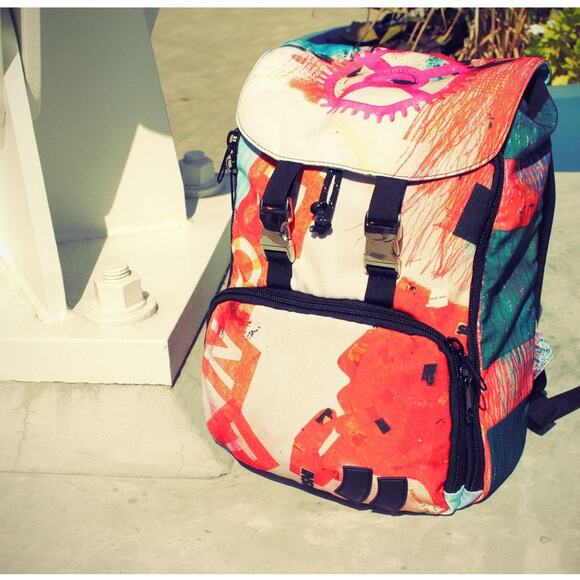 Badass Backpacks Sincerity Inside Cheryl Hicks Artist Design Bag Limited Edition main image 9